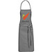 Reeva Baumwollschürze, grau