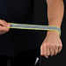 Reflektierendes Schnapparmband Vester,gelb Reflektierendes Schnapparmband Vester,gelb