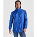 Regenjacke Island –  leichte Windjacke mit Reißverschluss, M, Royalblau