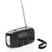RescueWave Notfallradio aus RCS recyceltem Kunststoff, schwarz