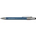 Rill RCS recycelter Kugelschreiber mit Stylus und Fidget Spinner (blaue Mine), Ozeanblau