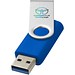 Rotate-basic USB-Stick 3.0, mittelblau, 32GB