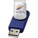 Rotate Doming USB-Stick, blau, 64GB