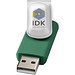 Rotate Doming USB-Stick, grün, 64GB