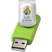 Rotate Doming USB-Stick, limone, 8GB