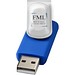 Rotate Doming USB-Stick, royalblau, 64GB