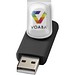 Rotate Doming USB-Stick, schwarz, 8GB