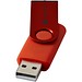 Rotate Metallic USB-Stick, dunkelrot, 32GB