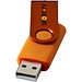 Rotate Metallic USB-Stick, orange, 2GB