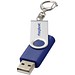 Rotate mit Schlüsselanhänger USB-Stick, blau, 64GB