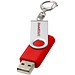 Rotate mit Schlüsselanhänger USB-Stick, hellrot, 64GB