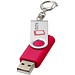 Rotate mit Schlüsselanhänger USB-Stick, magenta, 2GB