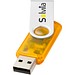 Rotate Transculent USB-Stick, orange, 1GB