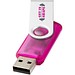Rotate Transculent USB-Stick, rosa, 16GB