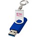 Rotate USB-Stick 3.0 mit Schlüsselanhänger, royalblau, 32GB
