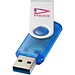 Rotate USB-Stick 3.0 transparent, blau, 16GB