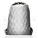 HALFAR Rucksack Diamond mit Wickelverschluss, hellgrau