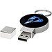 Runder Light Up USB Stick, blau, 32GB