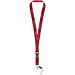 Sagan Lanyard mit abnehmbarer Schnalle und Handyband, rot