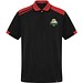 Samurai Kurzärmeliges Poloshirt mit antibakterieller Wirkung, 160 g/m2, unisex, schwarz, L