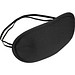 Schlaf- und Augenmaske, schwarz