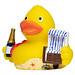 Schnabels® Bade-Ente CityDuck® Sylt, bunt