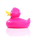 Schnabels® Bade-Ente Giant, 30 cm, lila/rot/pink