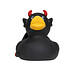 Schnabels® Bade-Ente Teufel, schwarz