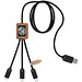 SCX.design C29 3-in-1 Bambuskabel mit Leuchtlogo, holz