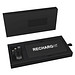 SCX.design P15 5000 mAh Powerbank mit Leuchtlogo, schwarz