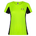 Shanghai Sport T-Shirt für Damen, Fluor Green / schwarz, XL