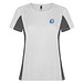 Shanghai Sport T-Shirt für Damen, weiß / Dark Lead, XL