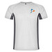 Shanghai Sport T-Shirt für Herren, weiß / Dark Lead, L