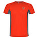 Shanghai Sport T-Shirt für Kinder, rot / Dark Lead, 12