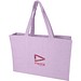 Siam GRS-recycelte Strandtragetasche aus Frottee 13 L, fliederfarben