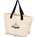 Sierra 140 g/m² Faltbare Tragetasche aus GRS recycelter Baumwolle 12L, natur