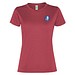Slam Sport T-Shirt für Damen, Berry Red, 2XL