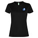 Slam Sport T-Shirt für Damen, schwarz, M