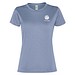 Slam Sport T-Shirt für Damen, Zen Blue, XL