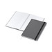 Geiger-Notes Smart-Book A4 Bestseller, anthrazit, inkl. Prägung schwarz
