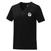Somoto T-Shirt mit V-Ausschnitt für Damen, schwarz, S