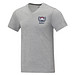 Somoto T-Shirt mit V-Ausschnitt für Herren, heather grau, XS