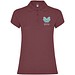 Star Poloshirt für Damen, Berry Red, XL