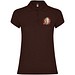 Star Poloshirt für Damen, Chocolat, L