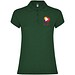 Star Poloshirt für Damen, dunkelgrün, 2XL