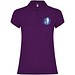 Star Poloshirt für Damen, lila, XL