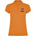 Star Poloshirt für Damen, orange, L