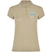 Star Poloshirt für Damen, sand meliert, M