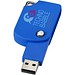 Swivel Square USB-Stick, blau, 32GB