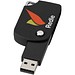 Swivel Square USB-Stick, schwarz, 2GB